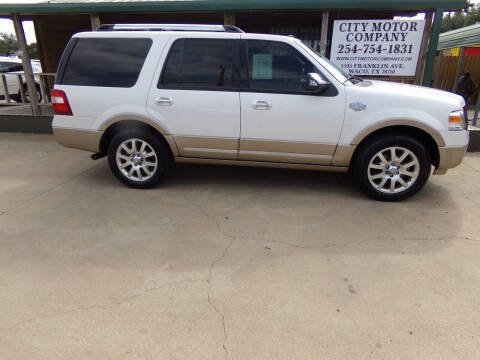 2013 Ford Expedition for sale at CITY MOTOR COMPANY in Waco TX