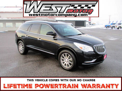 2017 Buick Enclave for sale at West Motor Company in Hyde Park UT