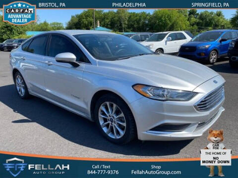 2017 Ford Fusion Hybrid for sale at Fellah Auto Group in Philadelphia PA