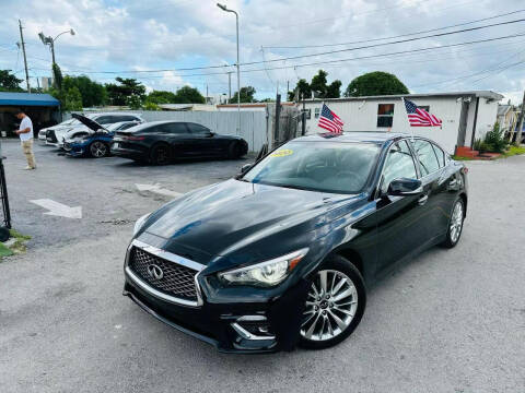 2020 Infiniti Q50 for sale at MAGIC CITY AUTO in Miami FL