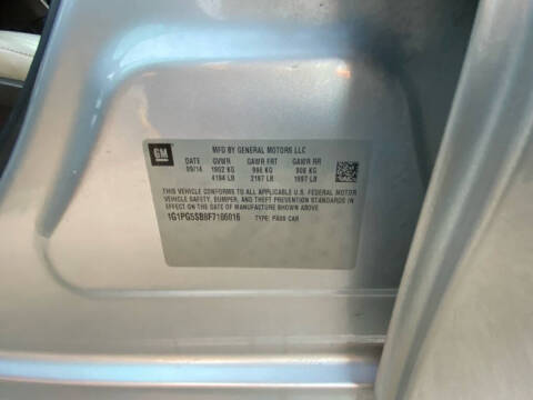 2015 Chevrolet Cruze LTZ Auto