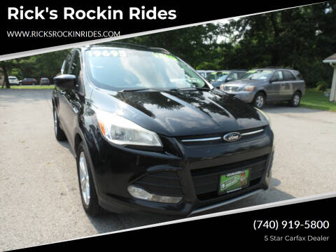2013 Ford Escape for sale at Rick's Rockin Rides in Reynoldsburg OH
