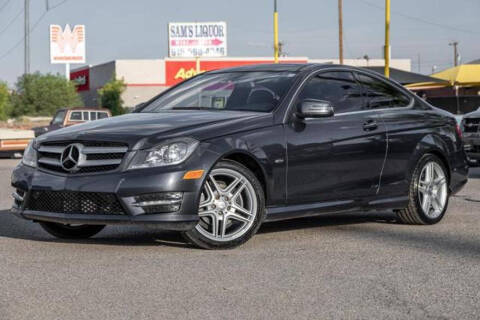 2012 Mercedes-Benz C-Class for sale at SOUTHWEST AUTO GROUP-EL PASO in El Paso TX