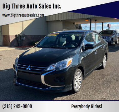 2021 Mitsubishi Mirage G4 for sale at Big Three Auto Sales Inc. in Detroit MI