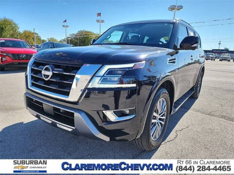 2021 Nissan Armada for sale at CHEVROLET SUBURBANO in Claremore OK