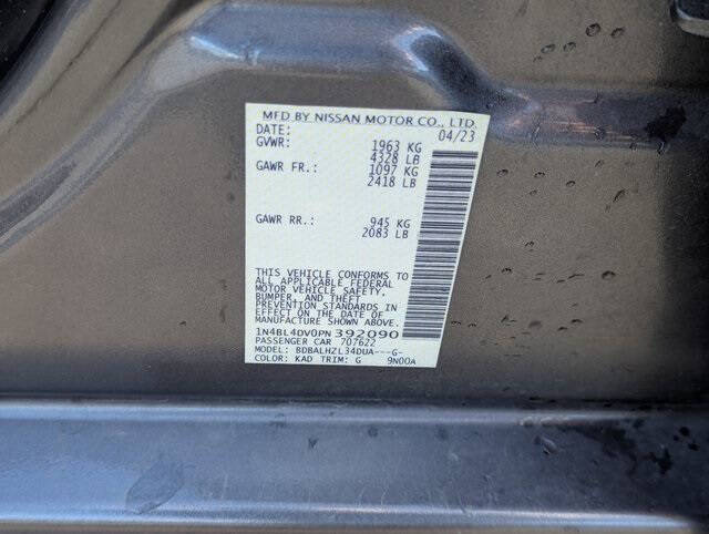 2023 Nissan Altima 2.5 SV