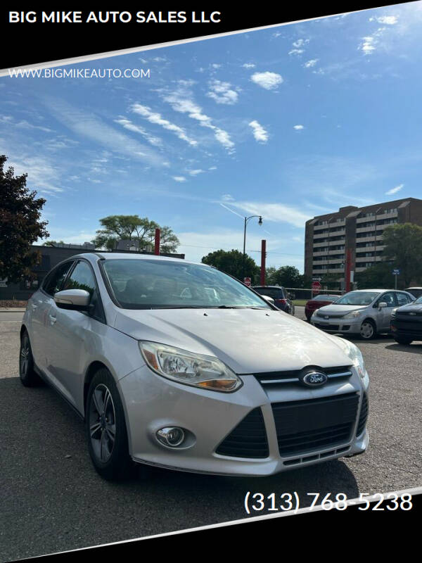 2014 Ford Focus for sale at BIG MIKE AUTO SALES LLC in Lincoln Park MI