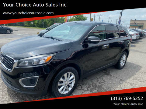 2017 Kia Sorento for sale at Your Choice Auto Sales Inc. in Dearborn MI