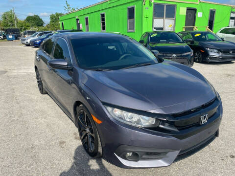 2018 Honda Civic for sale at Marvin Motors in Kissimmee FL