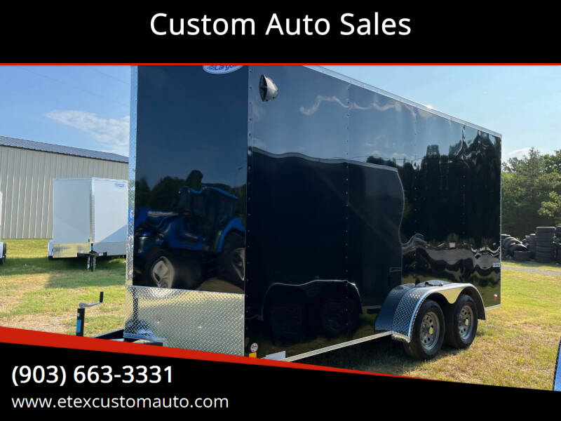 2022 Continental Cargo 7x16 Enclosed Trailer for sale at Custom Auto Sales - TRAILERS in Longview TX