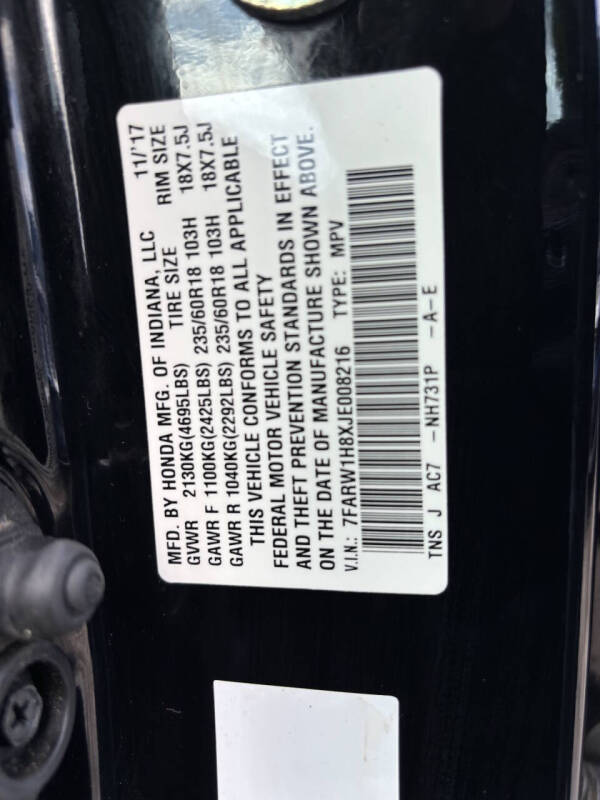 2018 Honda CR-V EX-L