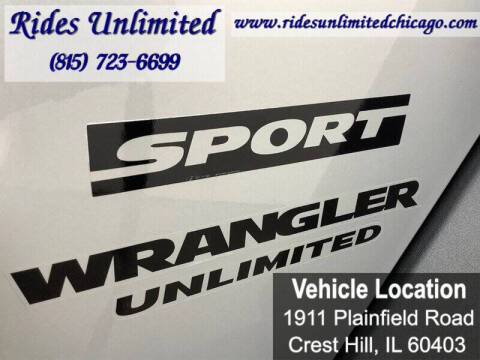 2012 Jeep Wrangler Unlimited Sport