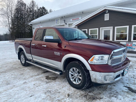 2016 RAM 1500 for sale at M&A Auto in Newport VT