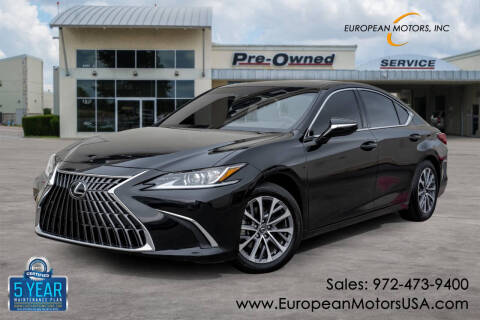 2022 Lexus ES 350 for sale at European Motors Inc in Plano TX