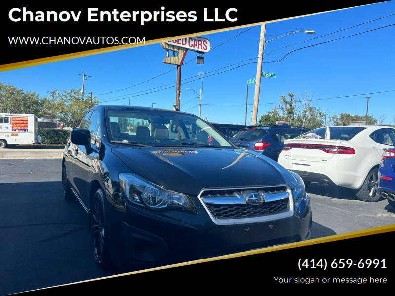 2013 Subaru Impreza for sale at Chanov Enterprises LLC in South Milwaukee WI
