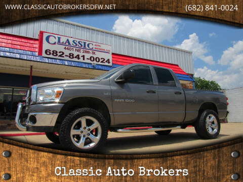 2007 Dodge Ram 1500 for sale at Classic Auto Brokers in Haltom City TX