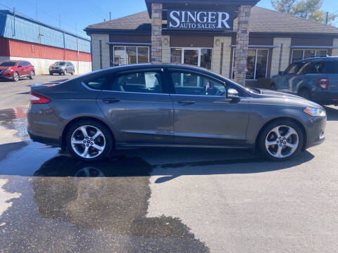 2015 Ford Fusion for sale at Singer Auto Sales in Caldwell OH