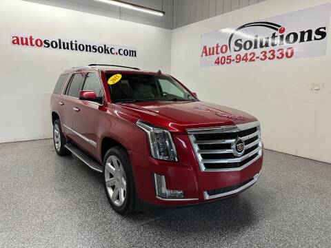 2015 Cadillac Escalade for sale at Auto Solutions in Warr Acres OK