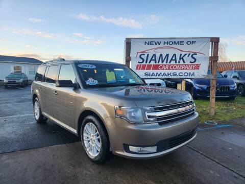 2014 Ford Flex for sale at Siamak's Car Company llc in Woodburn OR