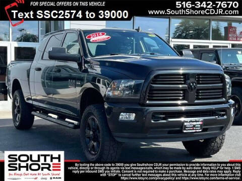 2016 RAM 2500 for sale at South Shore Chrysler Dodge Jeep Ram in Inwood NY