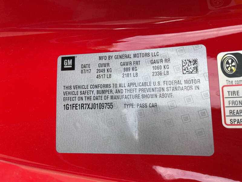 2018 Chevrolet Camaro SS