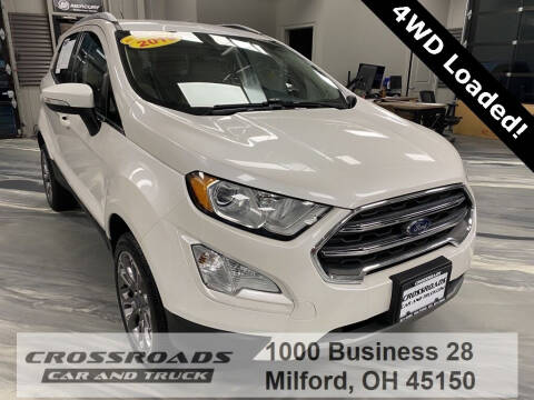 2019 Ford EcoSport for sale at Crossroads Car & Truck in Milford OH