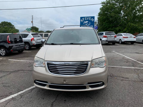 2012 Chrysler Town and Country for sale at Steven Auto Sales in Marietta GA