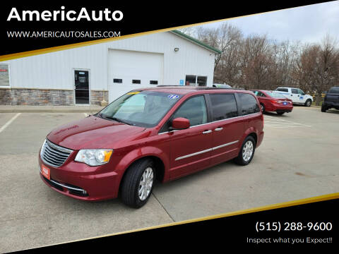 2016 Chrysler Town and Country for sale at AmericAuto in Des Moines IA