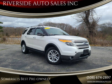 2014 Ford Explorer for sale at RIVERSIDE AUTO SALES INC in Somerset MA