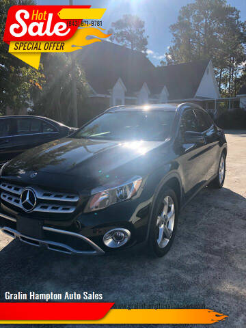 2019 Mercedes-Benz GLA for sale at Gralin Hampton Auto Sales in Summerville SC