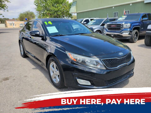 2014 Kia Optima for sale at Texas Auto Credit LLC in El Paso TX