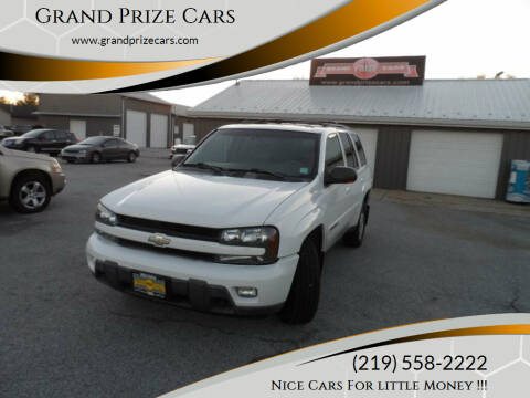 2003 Chevrolet TrailBlazer for sale at Grand Prize Cars in Cedar Lake IN