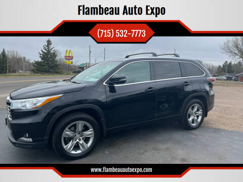 2015 Toyota Highlander for sale at Flambeau Auto Expo in Ladysmith WI