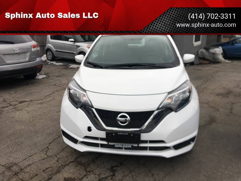 2018 Nissan Versa Note for sale at Sphinx Auto Sales LLC in Milwaukee WI