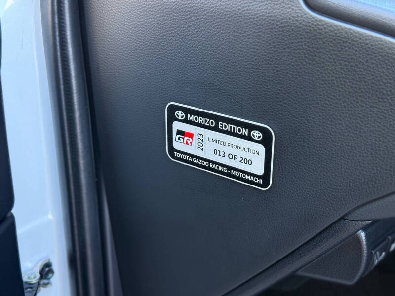 2023 Toyota GR Corolla Morizo Edition