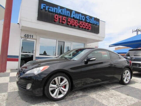 2010 Hyundai Genesis Coupe for sale at Franklin Auto Sales in El Paso TX