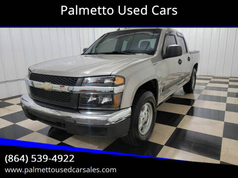 2008 Chevrolet Colorado for sale at Palmetto Used Cars in Piedmont SC