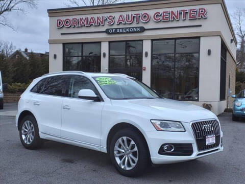 2016 Audi Q5 for sale at DORMANS AUTO CENTER OF SEEKONK in Seekonk MA