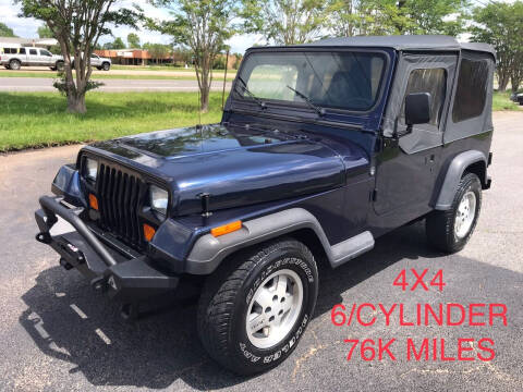 1995 Jeep Wrangler for sale at SPEEDWAY MOTORS in Alexandria LA