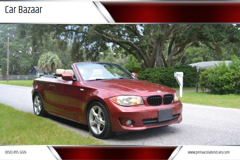 2013 BMW 1 Series for sale at Car Bazaar in Pensacola FL