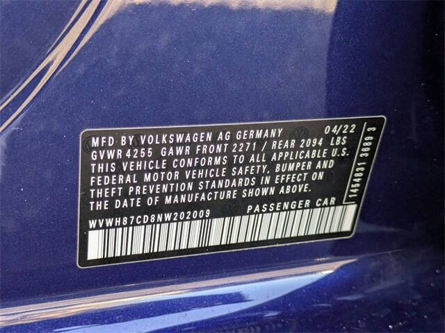 2022 Volkswagen Golf GTI S