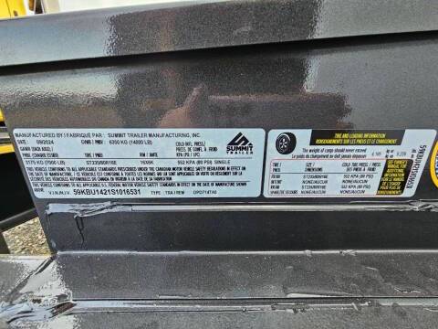 2026 Summit Trailers DPD714TA5
