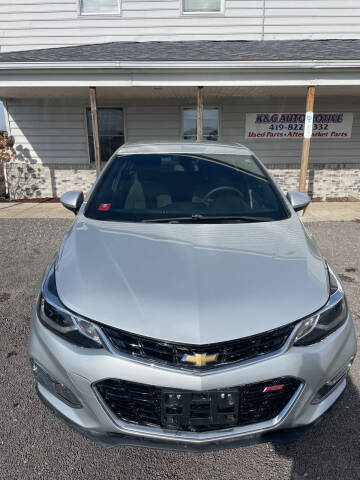 2019 Chevrolet Cruze for sale at K & G Auto Sales Inc in Delta OH