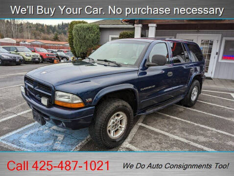 1999 Dodge Durango for sale at Platinum Autos in Woodinville WA