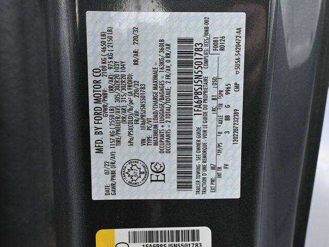 2022 Ford Mustang Shelby GT500