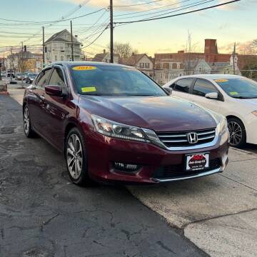 2015 Honda Accord for sale at A & J AUTO GROUP in New Bedford MA