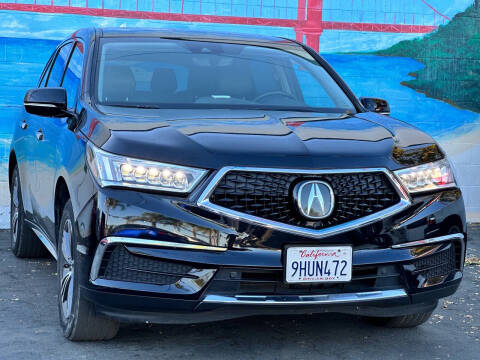 2019 Acura MDX for sale at Ace's Motors in Antioch CA