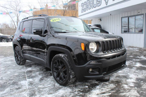2018 Jeep Renegade for sale at Zor Ros Motors Inc. in Melrose Park IL