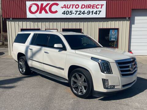 2015 Cadillac Escalade ESV for sale at OKC Auto Direct, LLC in Oklahoma City OK