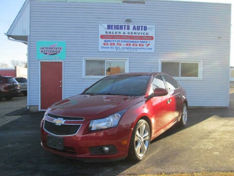 2014 Chevrolet Cruze for sale at Heights Auto Sales in Peoria Heights IL